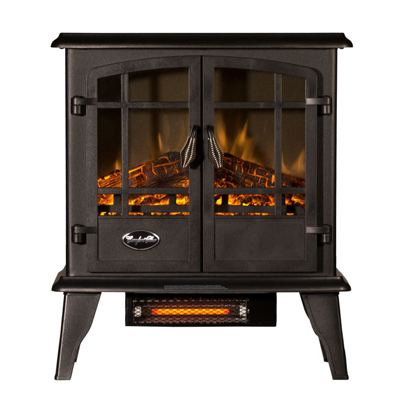 Comfort Glow The Keystone Electric Stove & Reviews Wayfair